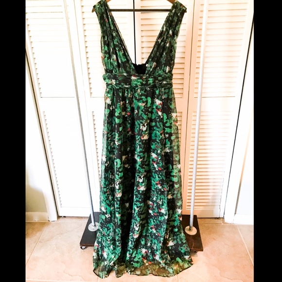 VICI Enchanted Forest Chiffon Maxi in Women - Picture 7 of 7